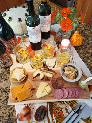 Virtual Cheese and Wine Tasting featuring Charcuterie