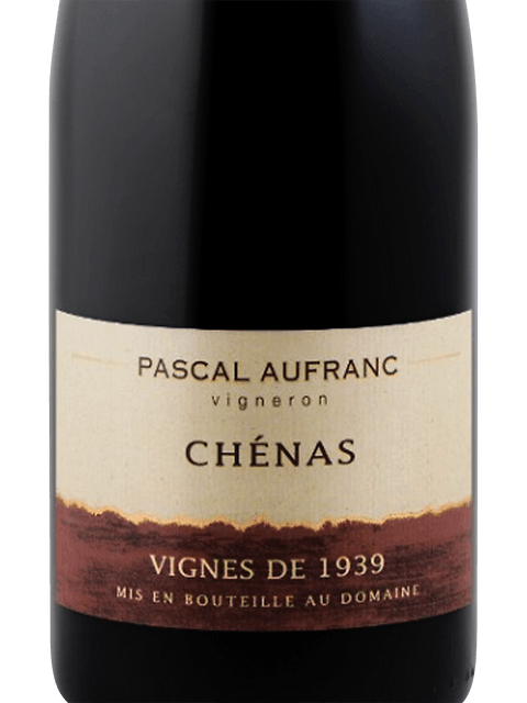 Pascal Aufranc Vignes de 1939 Chenas